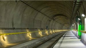 Самый длинный железнодорожный тоннель, готтардский тоннель